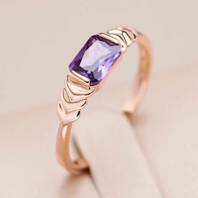 Best Luxury Shiny Gift Natural Ring For Women 025