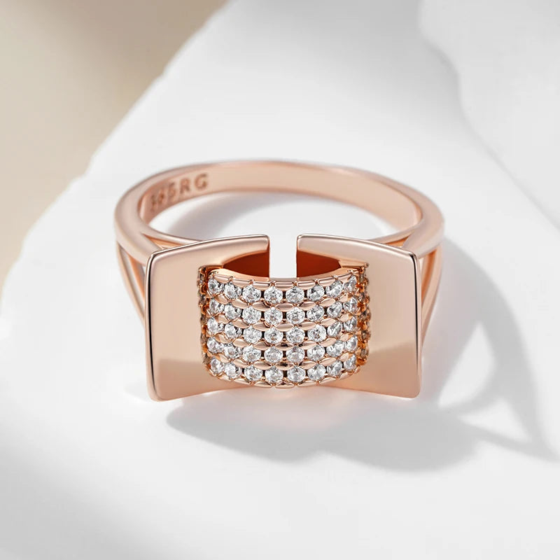 Best Luxury Shiny Gift Natural Ring For Women 088