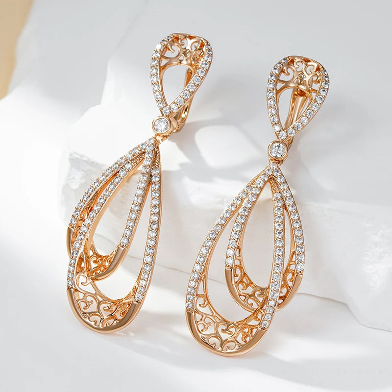 Hot Vintage Long Glossy Earrings