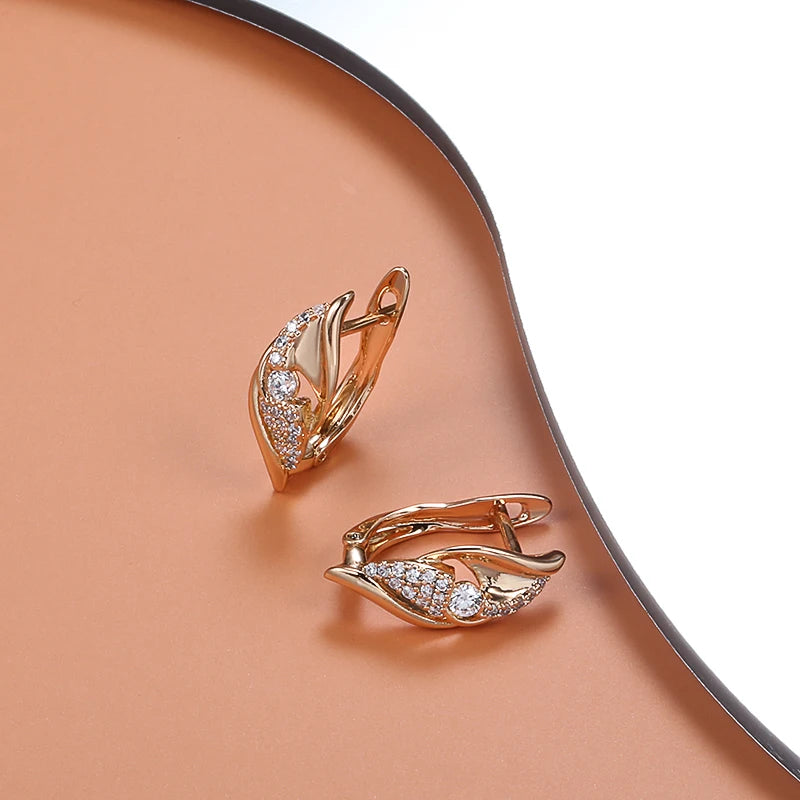 White Fancy 029 583 Rose Gold Casual Jewel Set