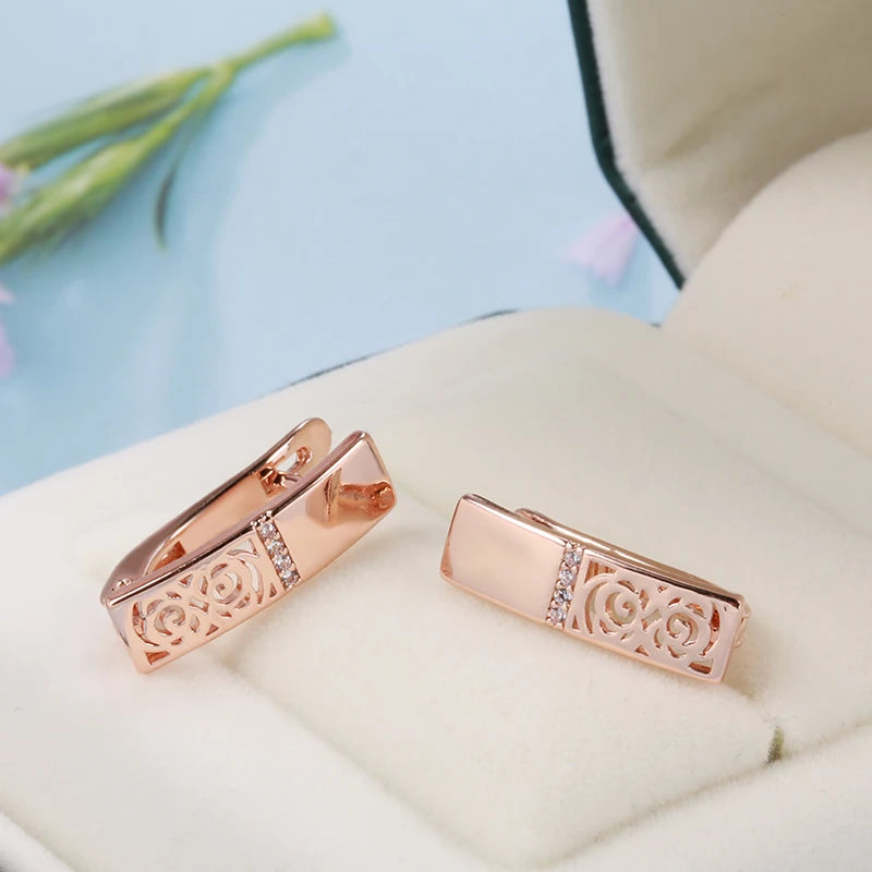 High Quality Daily Fancy Gold Colour Earrings 042