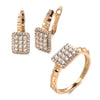 White Fancy 033 583 Rose Gold Casual Jewel Set