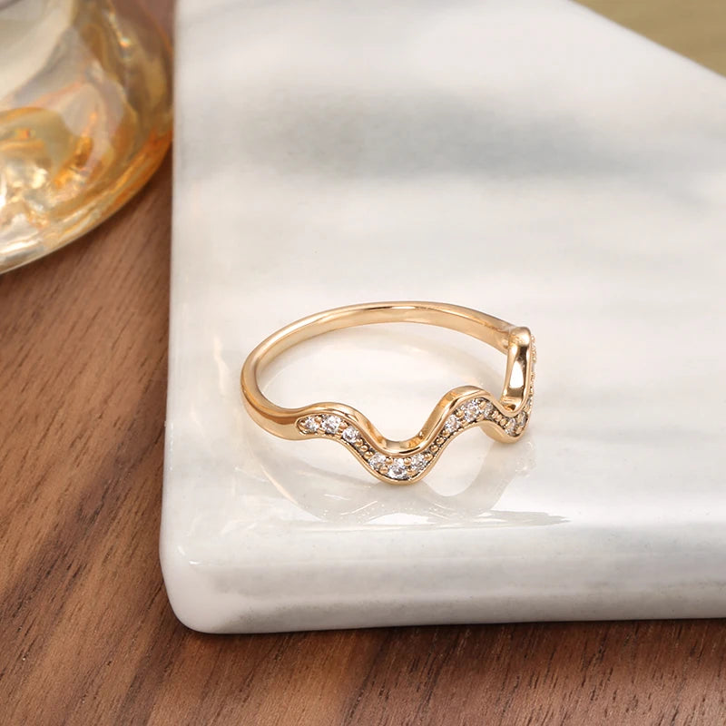 Best Luxury Shiny Gift Natural  Ring For Women 058