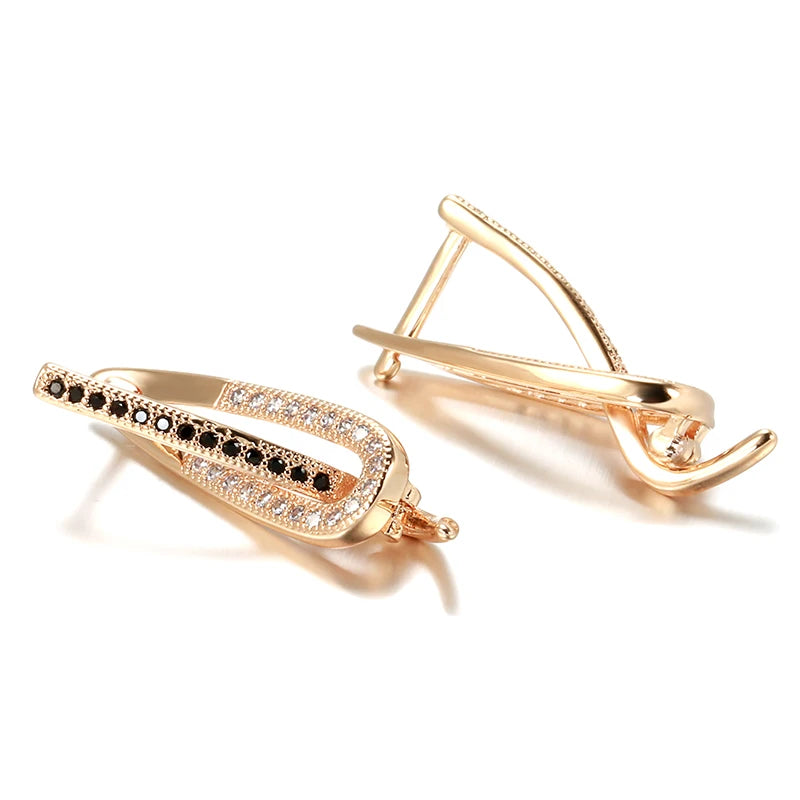 White Fancy 024 583 Rose Gold Casual Jewel Set