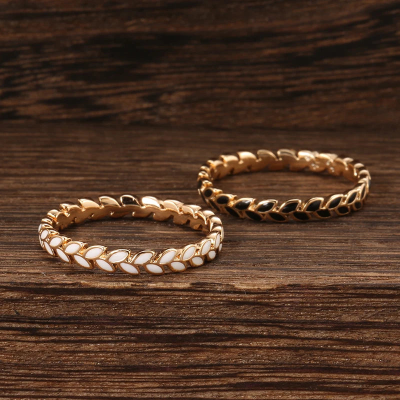 Trend Big Vintage Natural Glossy Metal Ethnic Bride Ring 037