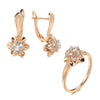 White Fancy 016 583 Rose Gold Casual Jewel Set