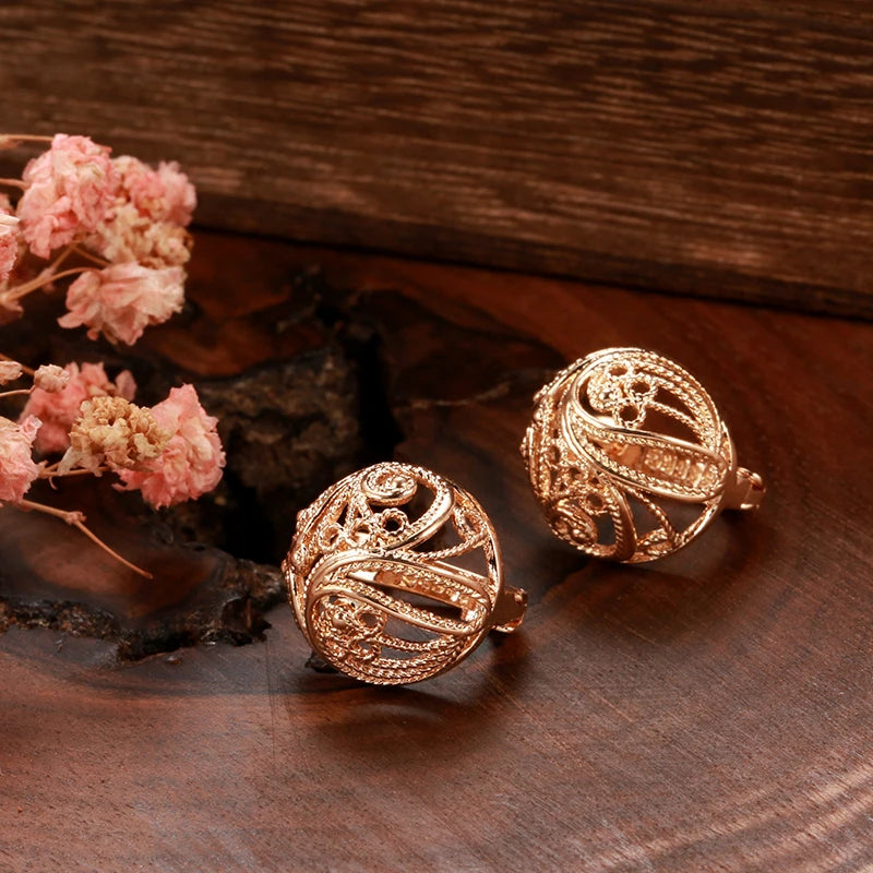 White Fancy 037 583 Rose Gold Casual Jewel Set