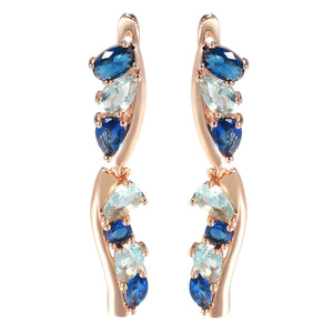 High Quality Daily Fancy Gold Colour Earrings 085