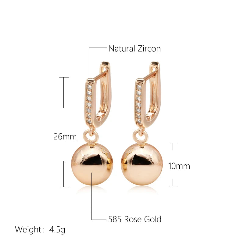 High Quality Daily Fancy Gold Colour Earrings 032