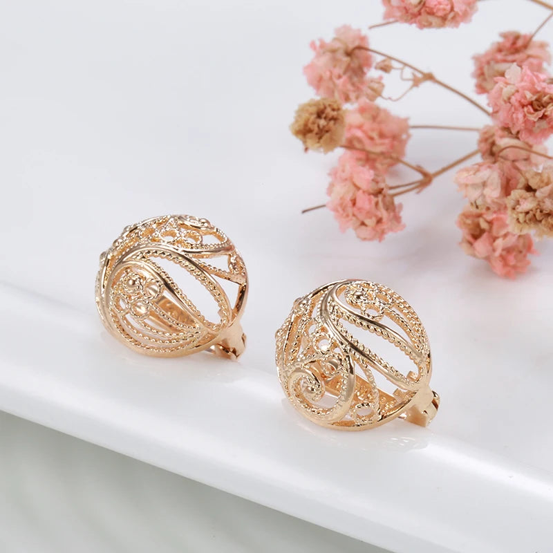 White Fancy 037 583 Rose Gold Casual Jewel Set