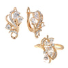 White Fancy 013 583 Rose Gold Casual Jewel Set