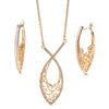 White Fancy 011 583 Rose Gold Casual Jewel Set