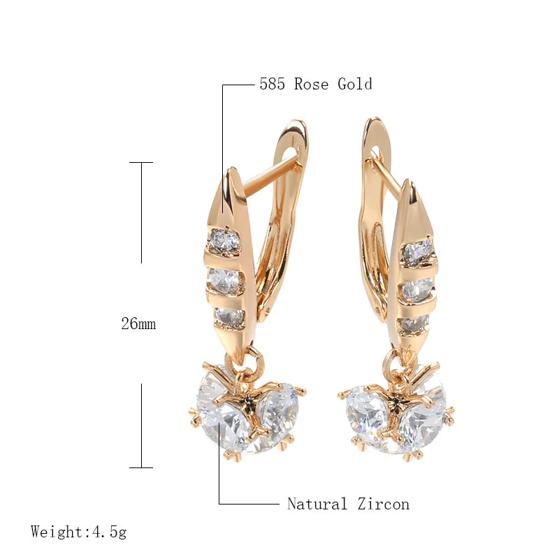 High Quality Daily Fancy Gold Colour Earrings 067