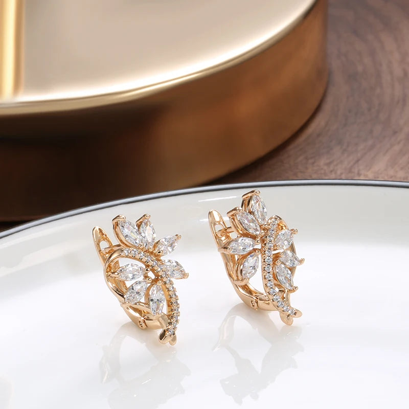 High Quality Daily Fancy Gold Colour Earrings 007