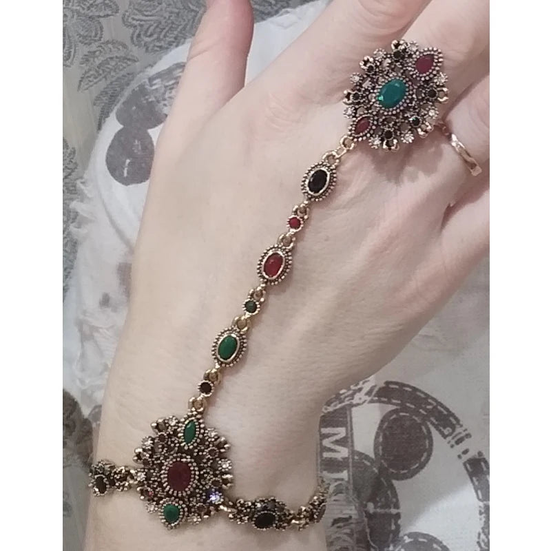 White Fancy 048 583 Rose Gold Casual Jewel Set