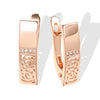 High Quality Daily Fancy Gold Colour Earrings 042