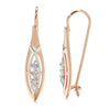High Quality Daily Fancy Gold Colour Earrings 097