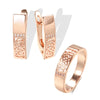 White Fancy 036 583 Rose Gold Casual Jewel Set