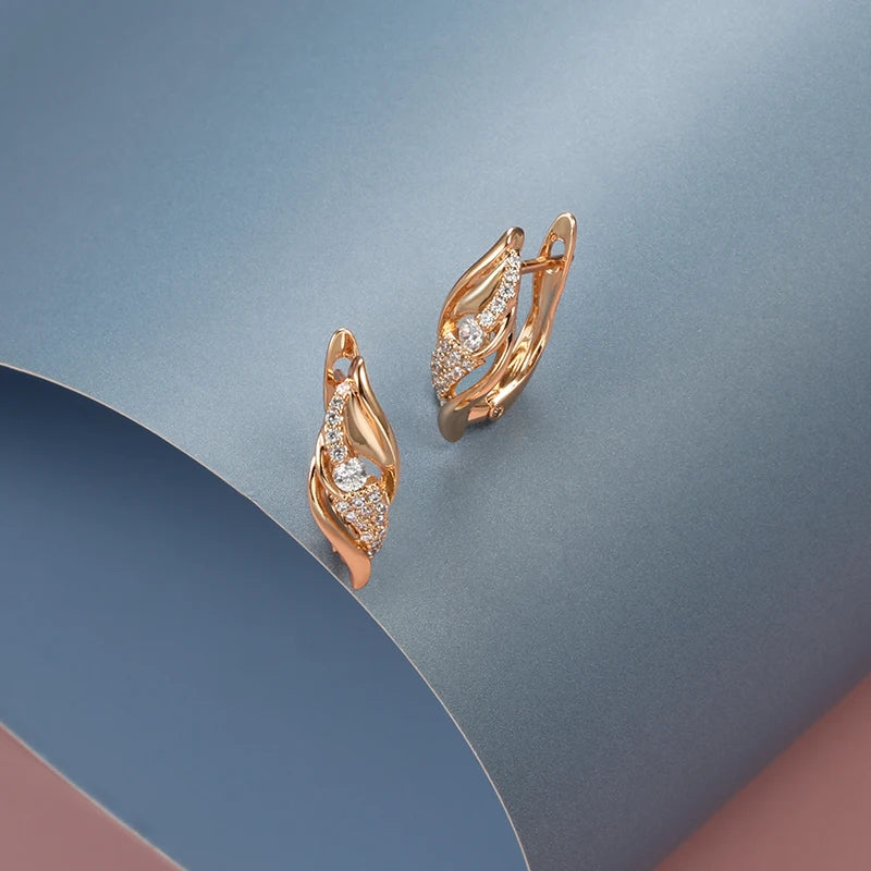 White Fancy 029 583 Rose Gold Casual Jewel Set