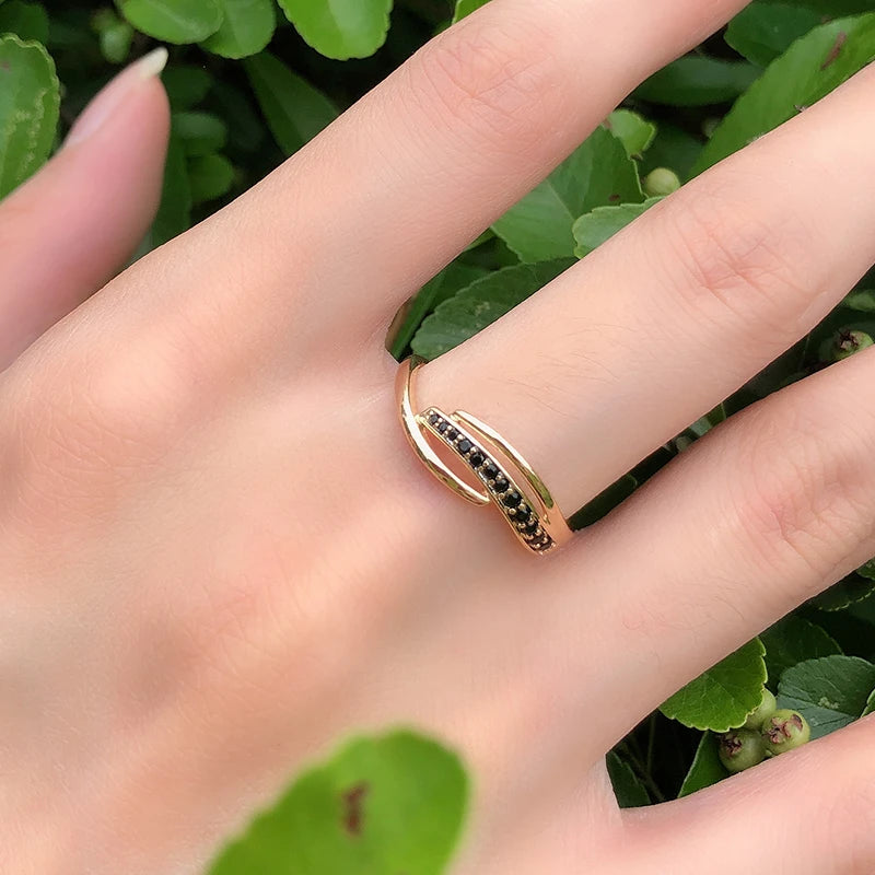 Best Luxury Shiny Gift Natural  Ring For Women 060