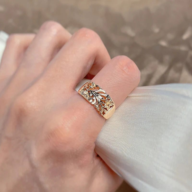 White Fancy 018 583 Rose Gold Casual Jewel Set