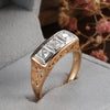 Luxury Gold Rings Ethnic Bride Wedding Rings