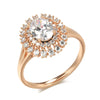 Best Luxury Shiny Gift Natural  Ring For Women 027