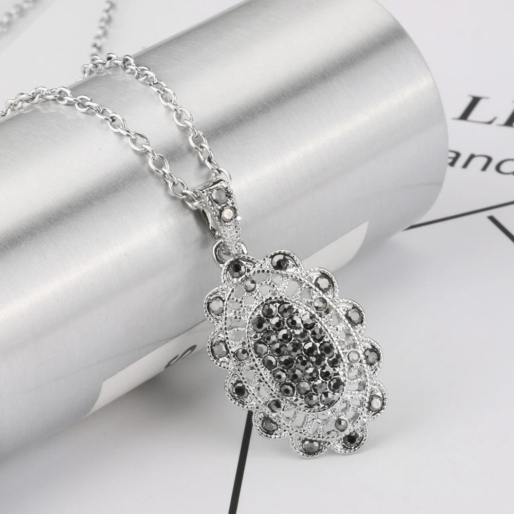 Colored Boho Textured Mixed Metals Travel Jewel Set 0004