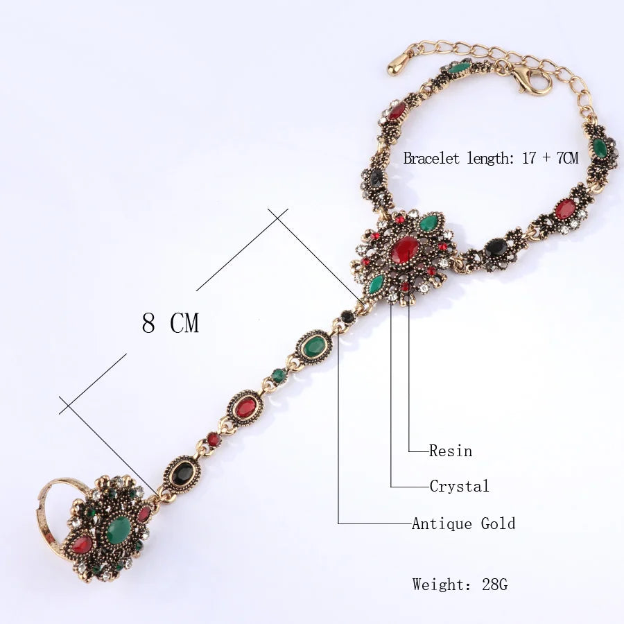 White Fancy 048 583 Rose Gold Casual Jewel Set