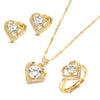 White Fancy 049 583 Rose Gold Casual Jewel Set
