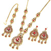Colored Boho Textured Mixed Metals Travel Jewel Set 0009