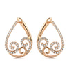 High Quality Daily Fancy Gold Colour Earrings 006