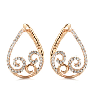 High Quality Daily Fancy Gold Colour Earrings 006