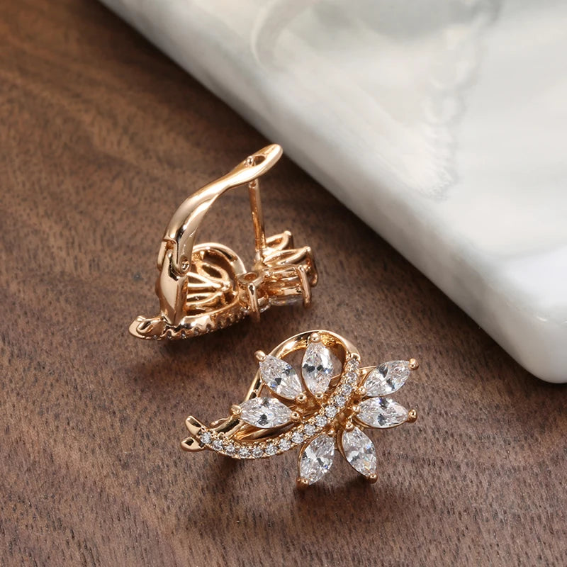 High Quality Daily Fancy Gold Colour Earrings 007