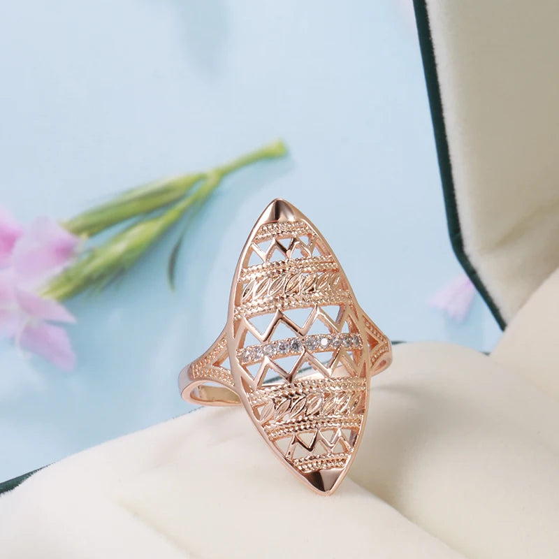 Best Luxury Shiny Gift Natural  Ring For Women 011