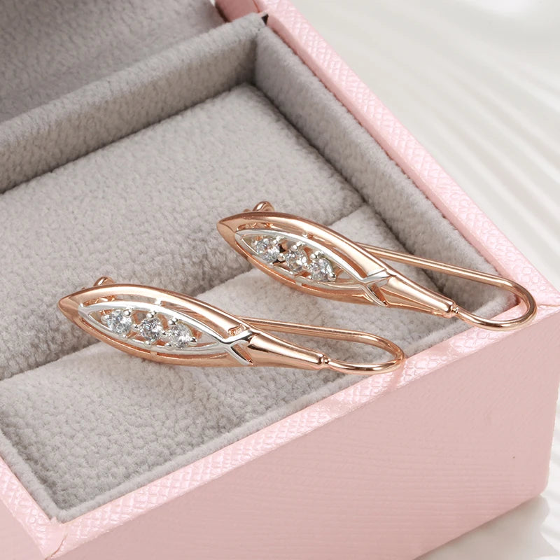 High Quality Daily Fancy Gold Colour Earrings 097