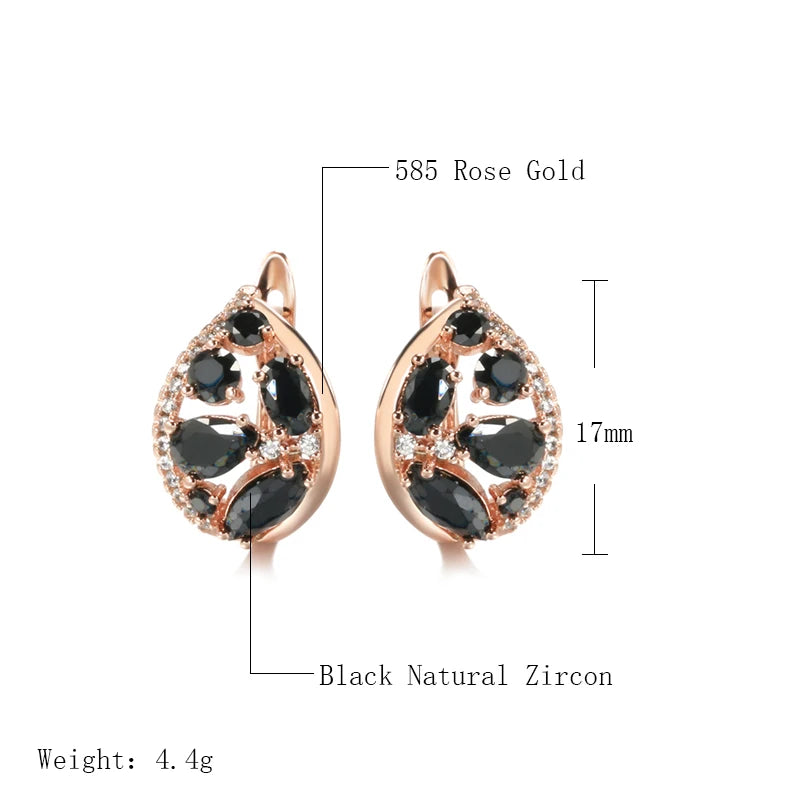 High Quality Daily Fancy Gold Colour Earrings 095