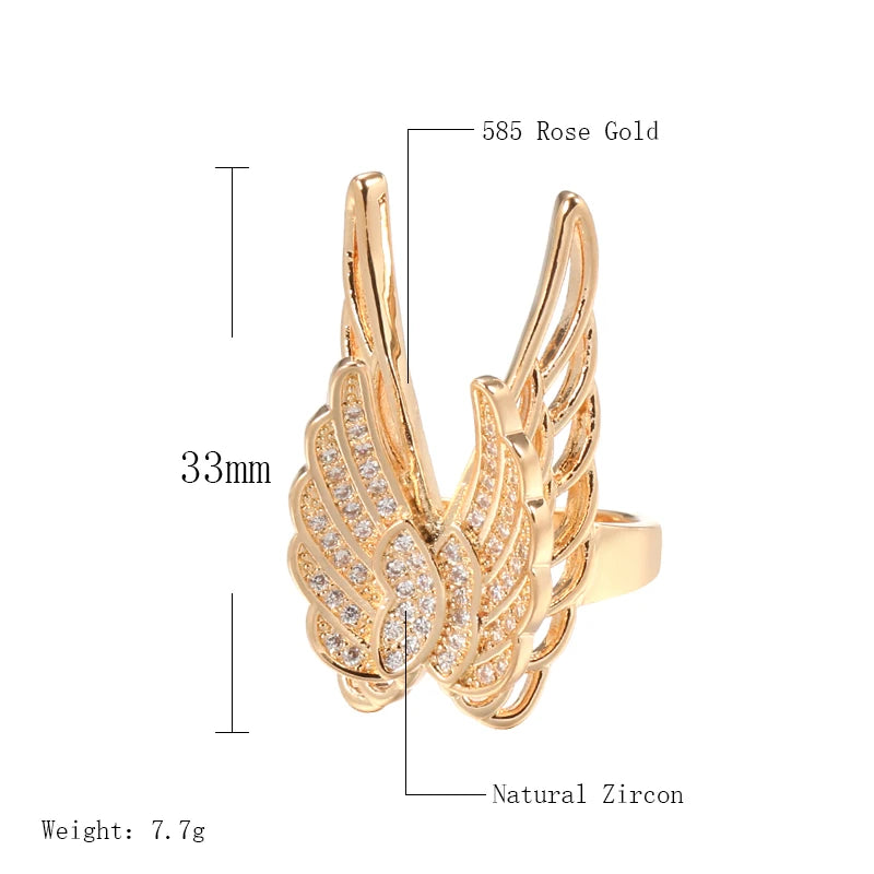 Best Luxury Shiny Gift Natural  Ring For Women 032