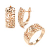 White Fancy 018 583 Rose Gold Casual Jewel Set