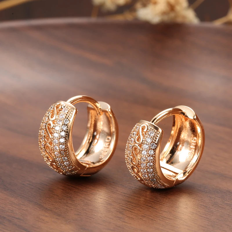 White Fancy 039 583 Rose Gold Casual Jewel Set