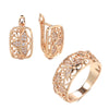 White Fancy 043 583 Rose Gold Casual Jewel Set