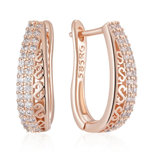 High Quality Daily Fancy Gold Colour Earrings 023
