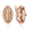 High Quality Daily Fancy Gold Colour Earrings 093