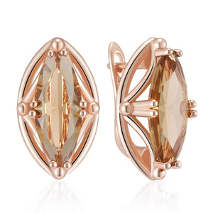 High Quality Daily Fancy Gold Colour Earrings 093