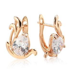 High Quality Daily Fancy Gold Colour Earrings 077