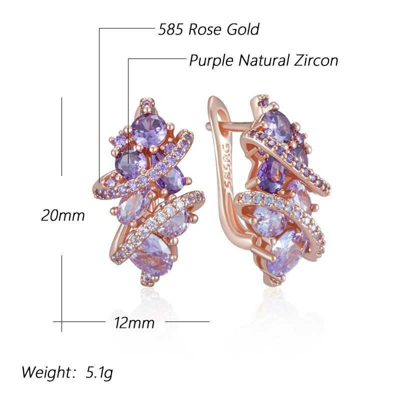 High Quality Daily Fancy Gold Colour Earrings 016