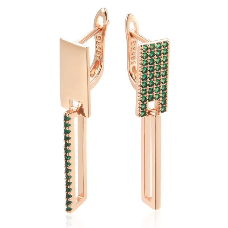 High Quality Daily Fancy Gold Colour Earrings 090
