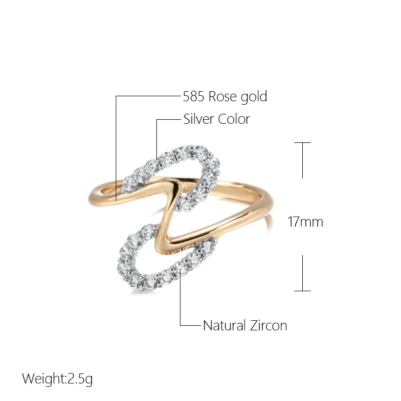 Best Luxury Shiny Gift Natural  Ring For Women 098