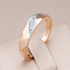 Luxury Natural Bride Silver Design Fine Rings