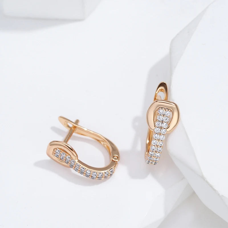 High Quality Daily Fancy Gold Colour Earrings 051